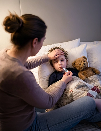 Fiebre en niños cuando preocuparce