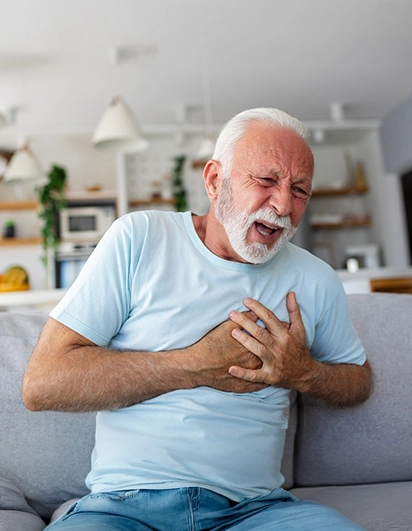 Síntomas de infarto al corazón